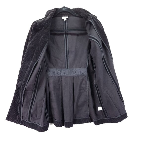 J Jill Corduroy Jacket Women's Oversized XS Button Front With Pockets - Picture 3 of 10